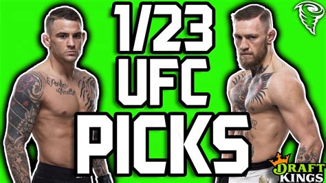 ufc picks|ufc picks for tonight.